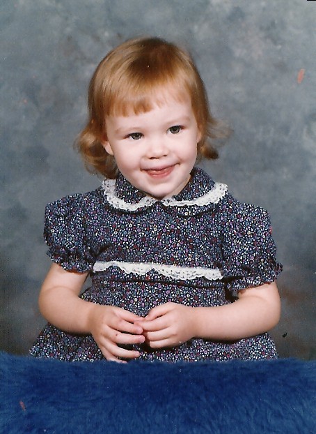 Brightergy office assistant Gabrielle Headley at age 2.