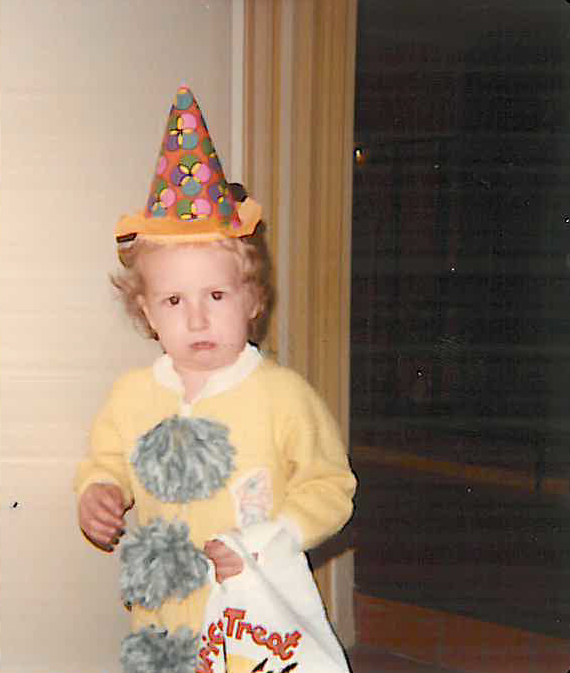 Brightergy Solar Designer Aaron Moran at age 2.