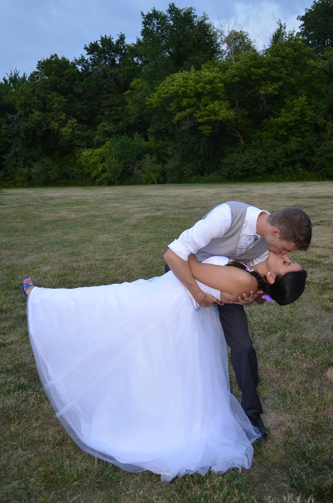 Brightergy IT Support Technician Jonathan Hockman pictured at his wedding. 