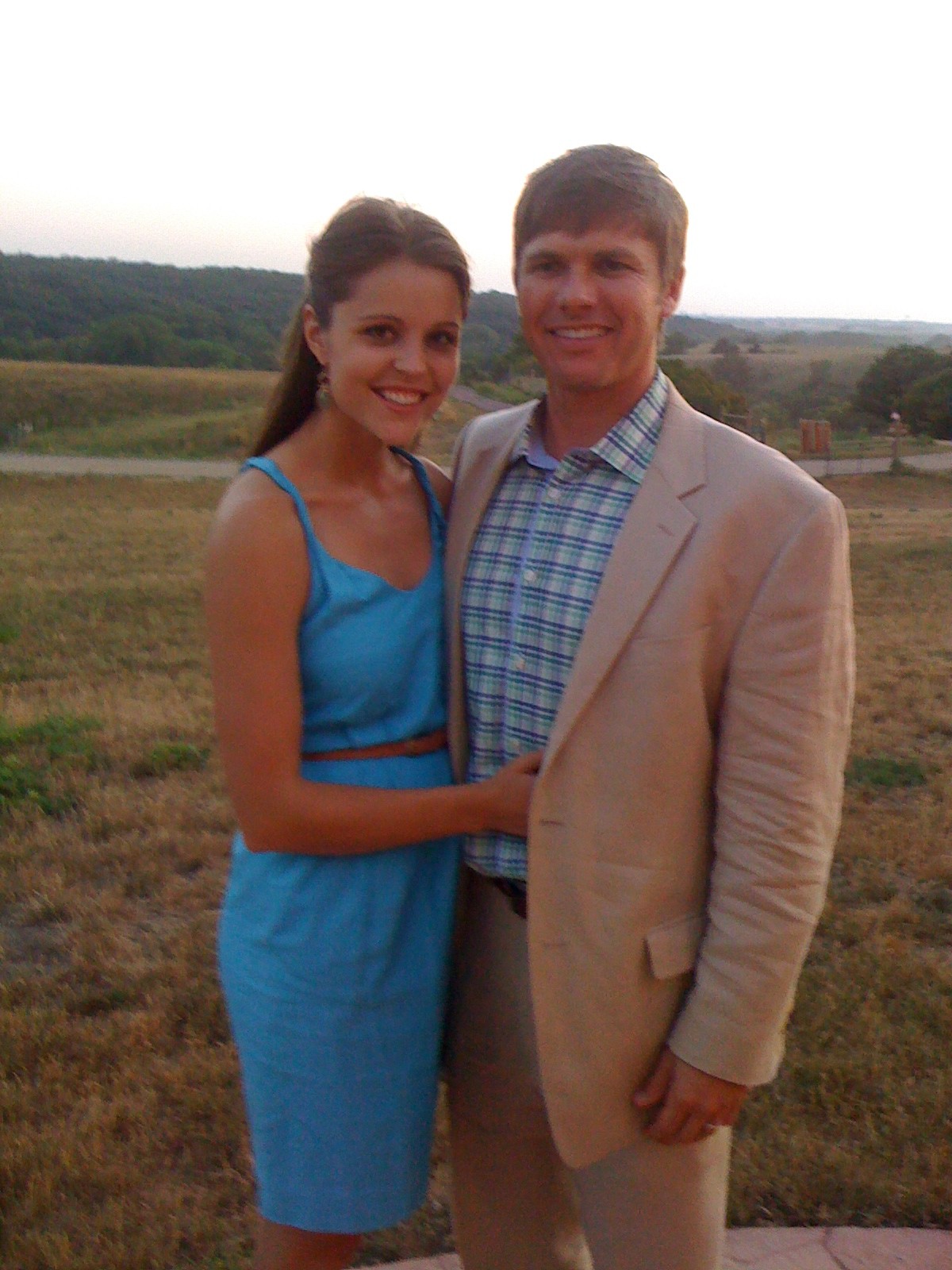 John B. Conger, a brightergy.commercial Solar Developer, pictured with his wife.