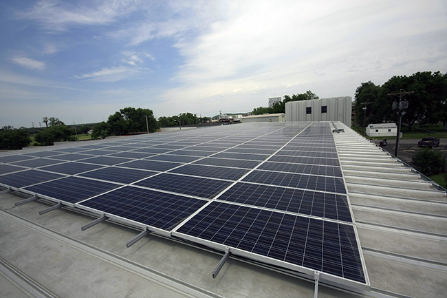 St. Joseph, Missouri - IHP Industrial's 50 kilowatt solar power installation by Brighergy