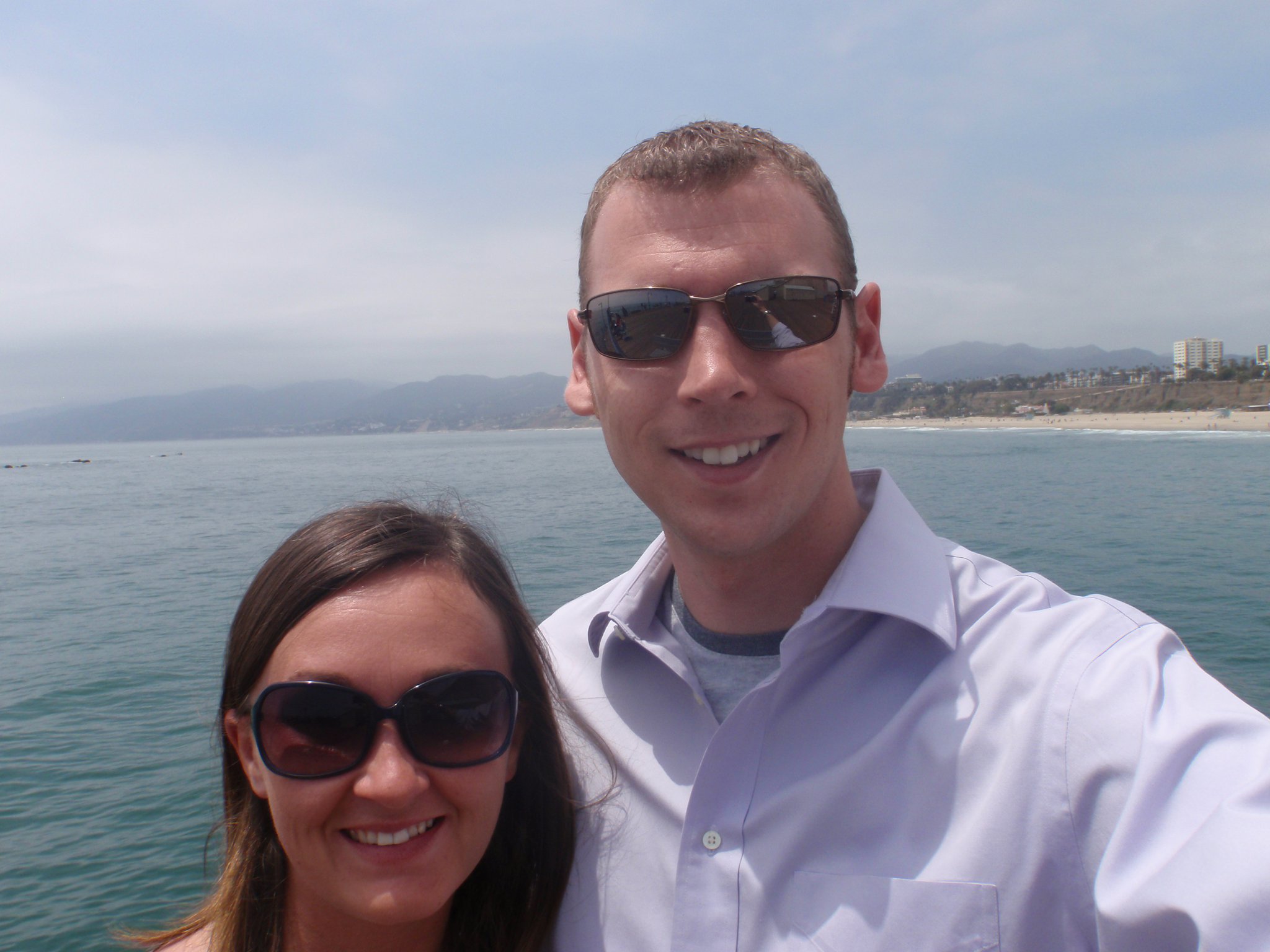 Brightergy Account Controller Tyler Staebell with his fiancee.