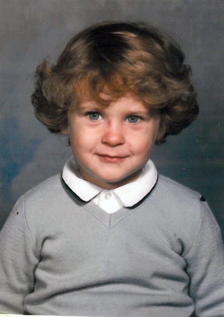 Brightergy Business Development Specialist, Andrew Tate, when he was younger