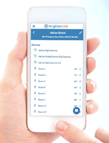 screenshot of BrighterLink Control